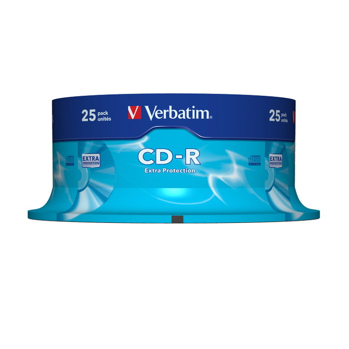 Verbatim CD-R 700MB 52x Extra Protection (25 unidades)